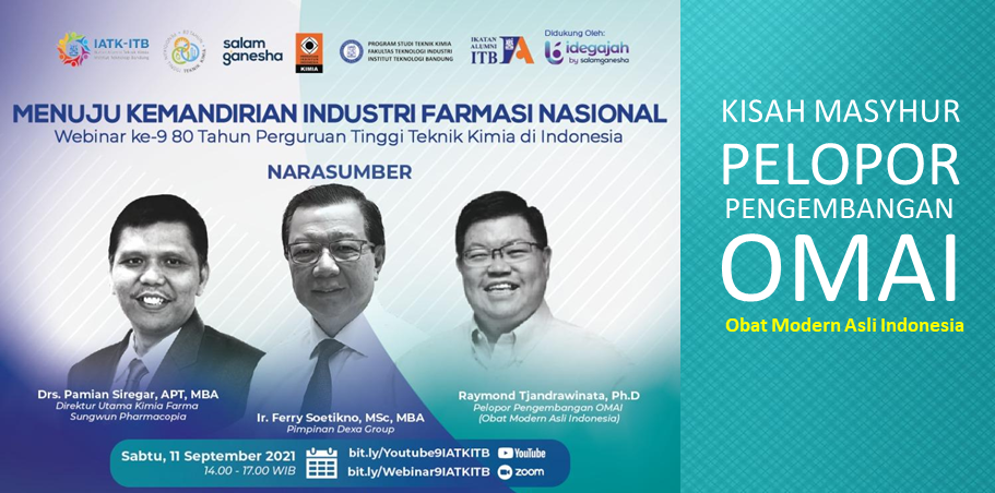 Kisah Masyhur Pelopor OMAI, Menuju Kemandirian Obat Nasional